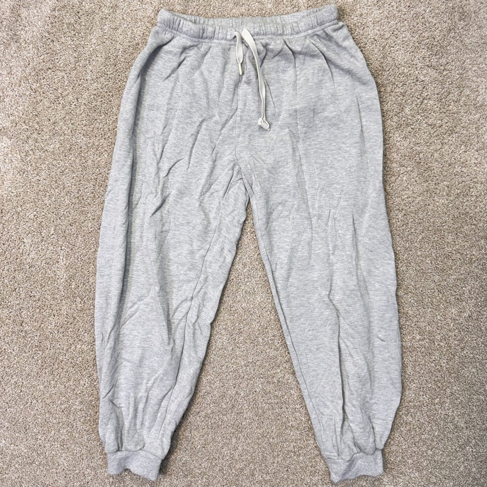OFFLINE by Aerie Joggers Women Small Gray Drawstring Sweatpants EUC